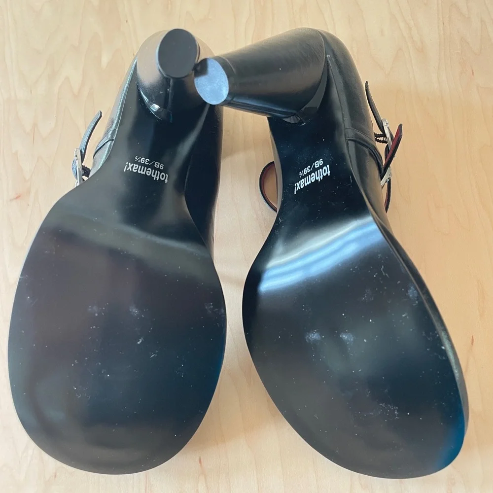 Black Women's Mary Jane Heels - Picture 11 of 11